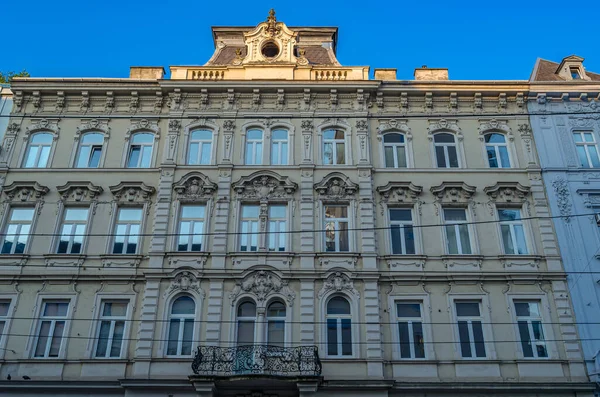 Linz, Yukarı Avusturya, Avusturya 'nın eski bir kasabasında mimarlık