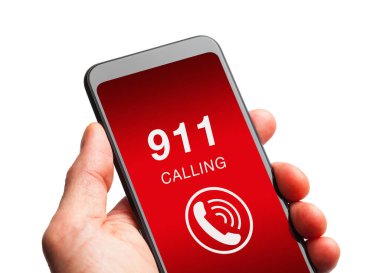 Akıllı Telefon 911 'i arıyor..