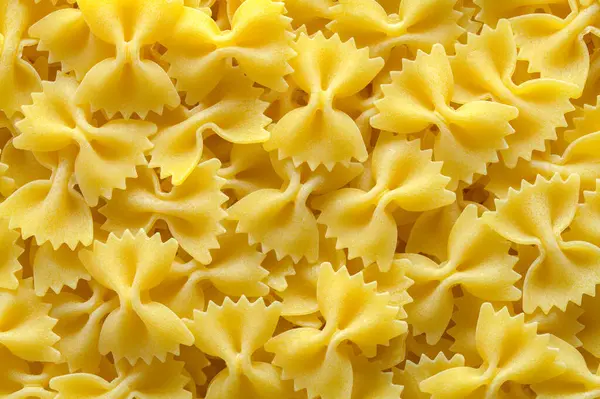 Nahaufnahme Von Fliege Pasta Hintergrund Textur — Stockfoto