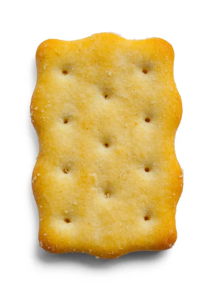 Single Chicken Cracker Cut Out White — Stock Photo, Image