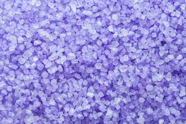 紫罗兰浴盐桩背结构 — 图库照片