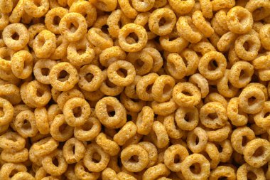 Yulaf Yulafı Yığını Kahvaltı Gevreği Arkaplan Dokusu.