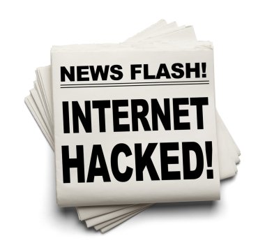 Internet Hacked! clipart