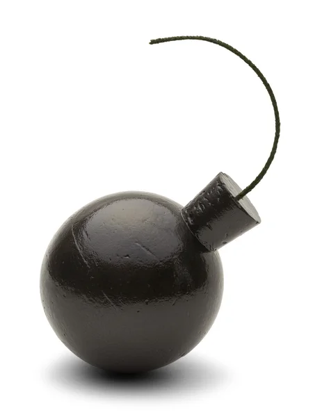 Old Black Bomb — Stock Photo, Image