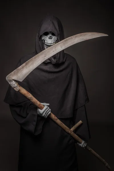 Grim reaper. θάνατο. Απόκριες. — Φωτογραφία Αρχείου