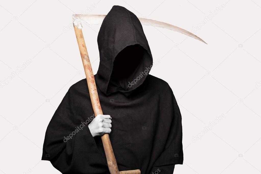 Grim reaper. Halloween.