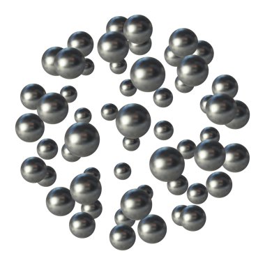 Tıbbi bilimsel hücre. Molekül yapısı, vektör çizim soyut grafik tasarım