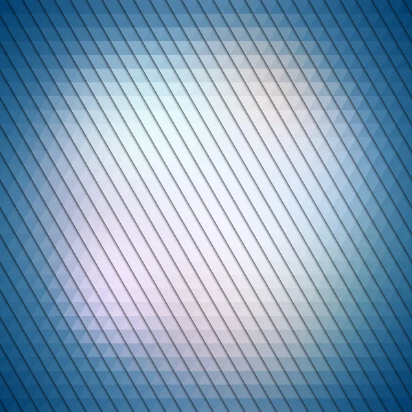화려한 블루 기하학적 배경, 추상 삼각형 패턴 벡터 — 스톡 벡터