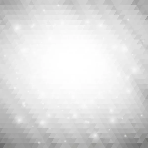 Fond géométrique gris, vecteur de motif triangle abstrait — Image vectorielle