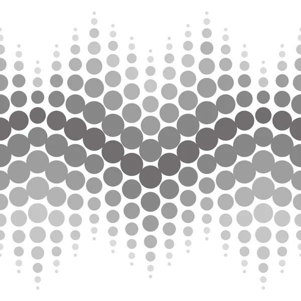 Vektör yarı ton seamless modeli. Soyut siyah ve beyaz arka plan noktalı