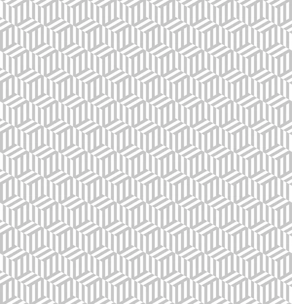 Patrón sin costura con cubos. Repetir fondo geométrico moderno y elegante. Simple abstracto textura vectorial monocromo — Vector de stock