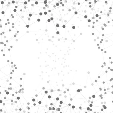 Molekül yapısı arka plan, seamless modeli. İş Şablon webdesign, bilim tasarlamak vektör için