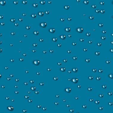 Su gerçekçi sorunsuz arka plan damla.