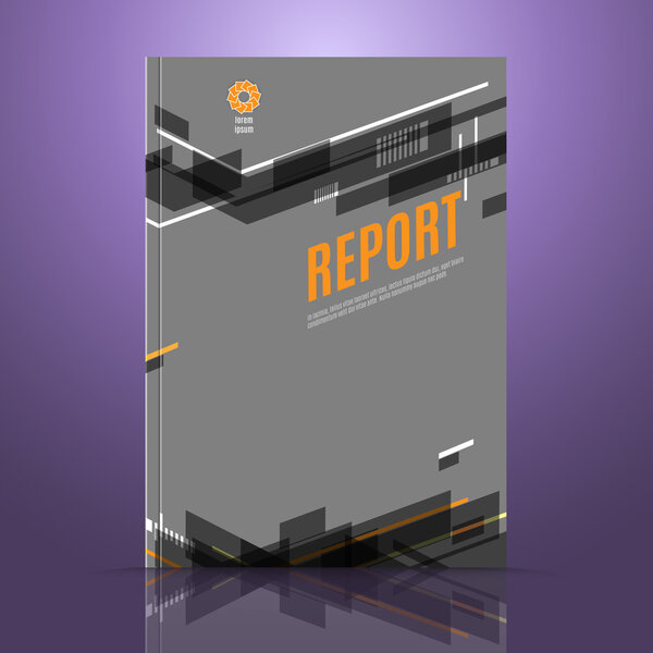 Современный векторный шаблон обложки брошюры
.