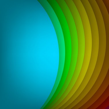 Ark modern vektör arka plan. Daire katmanları