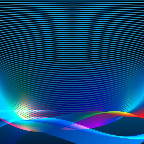 Abstract Wave Background — Stock Vector