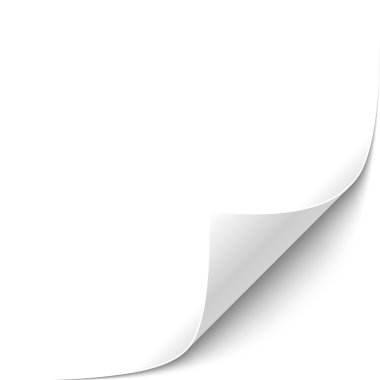 kıvrılmış köşe