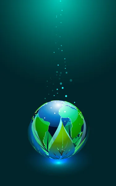 Ikona Země Globe — Stockový vektor