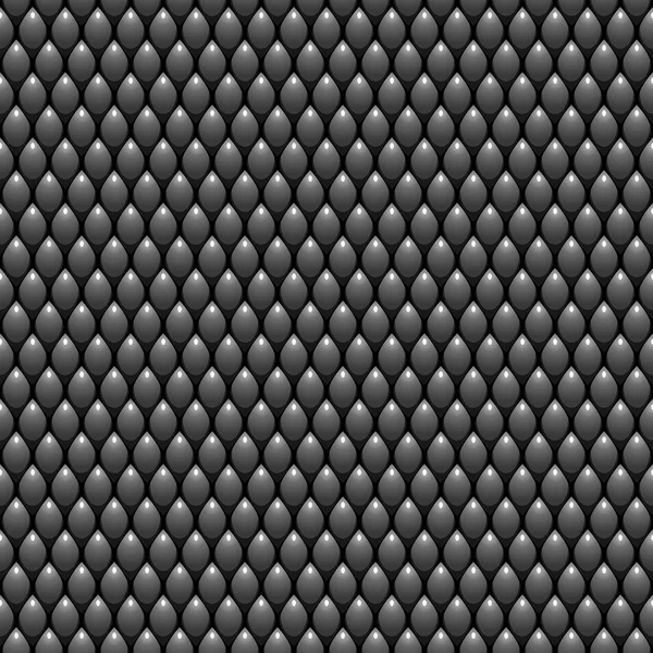 Black Scales Seamless Patrick Texture. Фондовый вектор — стоковый вектор