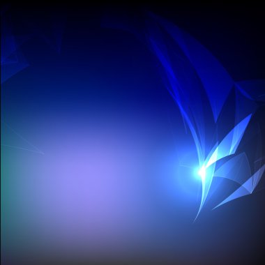 Arka plan bulanık ile soyut ışık dalga