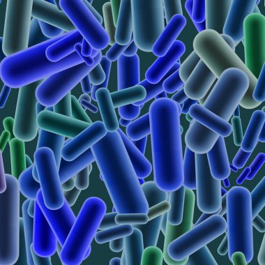 Listeria sopa koyu arka plan üzerinde