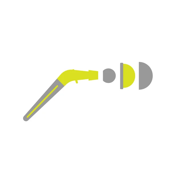 Flat Icon of Artificial Joint on White Background — Stok Vektör