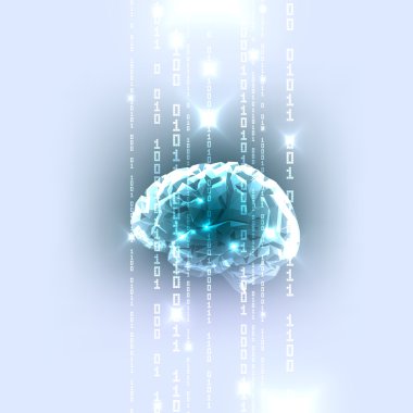 İkili kod akımı ile etkin insan beyni kavramı