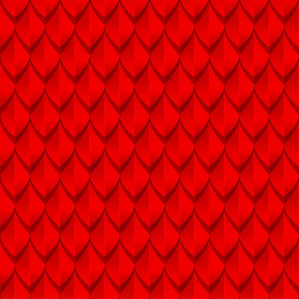 Красный дракон масштабирует бесшовную фоновую текстуру — стоковый вектор