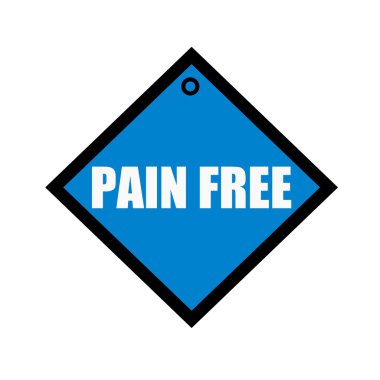 Acıyı iskambil mavi zemin üzerine beyaz ifadeler ücretsiz