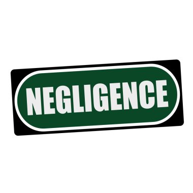 Yeşil arka plan siyah çerçeve ihmal beyaz açıklamalarıyla