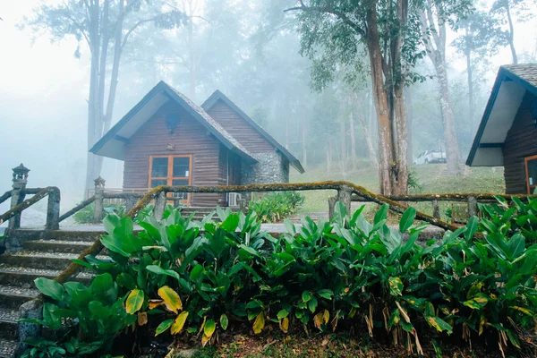 Pong-dueat 17 dezembro 2015: "Casa na Névoa" Chiang Mai Tailândia — Fotografia de Stock