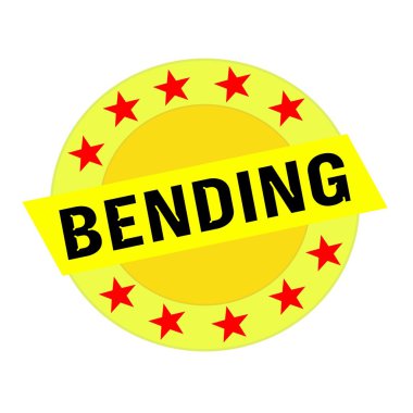 Siyah sarı daire ve dikdörtgen üzerinde ifadeler sarı yıldız bükme