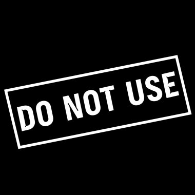 dikdörtgen siyah arka plan üzerinde beyaz ifadeler kullanmayın.