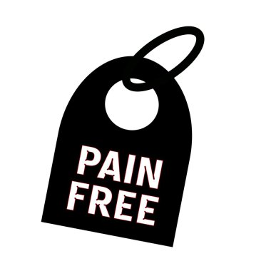 Ağrı ücretsiz beyaz açıklamalarıyla arka plan siyah Anahtarlık