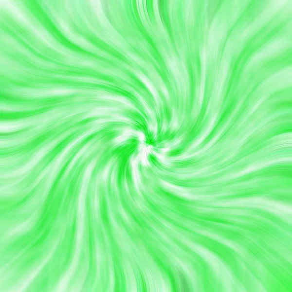 緑白背景光の回転エフェクト — ストック写真