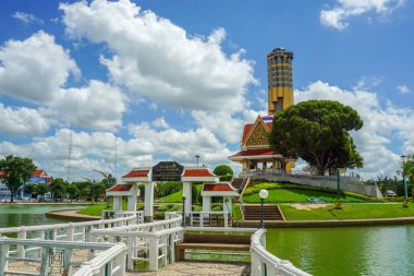 Roi Et Kulesi 'nin güzel manzarası, Roi Et, Tayland