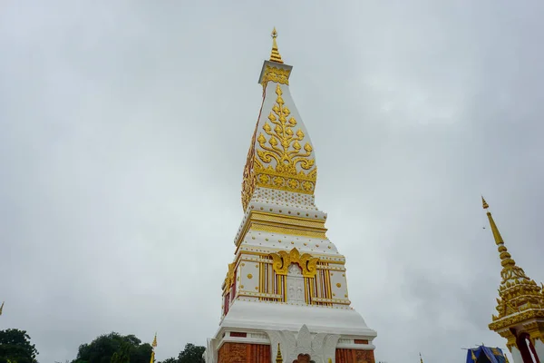 Bela Paisagem Templo Antigo Wat Phra Phanom Nakhon Phanom Tailândia — Fotografia de Stock