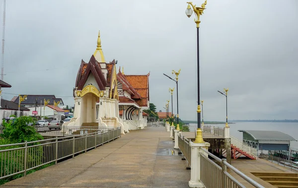 Schöne Landschaft Mekongriver Von Amphur Thatphanom Nakhon Phanom Thailan — Stockfoto