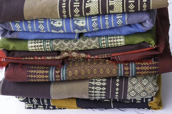 泰国 Isan 织物 — 图库照片