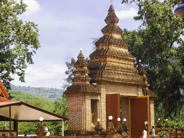 Tempio Loei forma d'arte Cultura Thailandia — Foto Stock