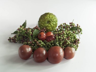 Mix sebze çiçekler ve meyveler