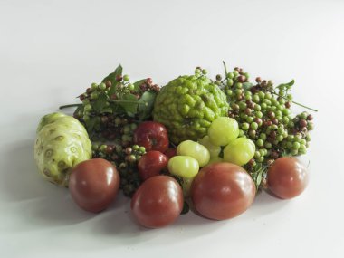 Mix sebze çiçekler ve meyveler