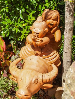 Heykeller tapınak Tayland