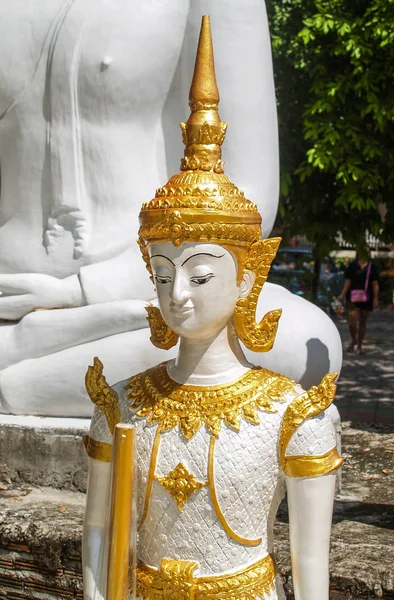 Statyerna Temple Thailand — Stockfoto