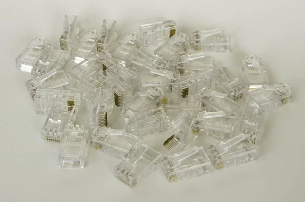 Conectores RJ45 — Fotografia de Stock