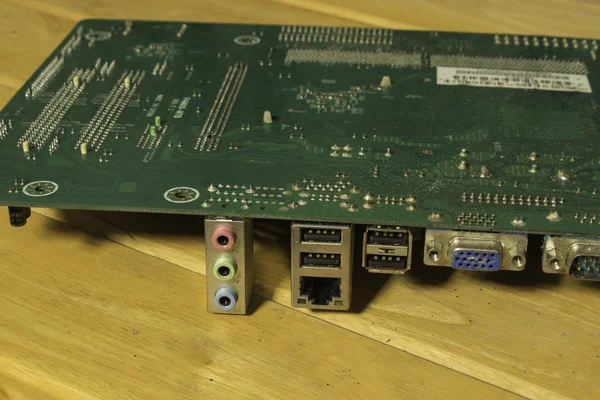 Geschikt voor Socket 478 en 775 Moederkaart — Stockfoto