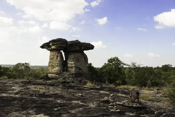 Stonehenge En Parque Nacional Ubon, Tailandia — Foto de Stock