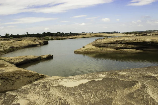 Río Sampanbok Mekong — Foto de Stock