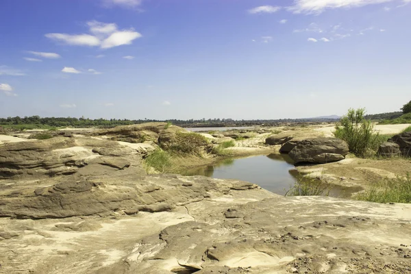 Río Sampanbok Mekong — Foto de Stock