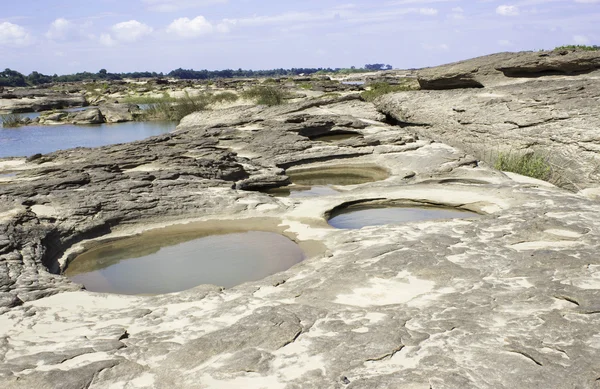 Río Sampanbok Mekong — Foto de Stock